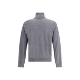 Dsquared² Gray Fleece Wool Turtleneck